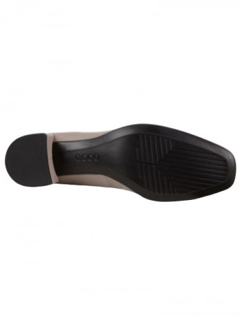 Shape Squared Comfort Slip-On Pumps Grey/Black