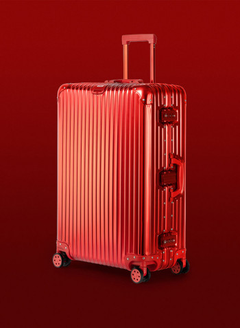 Ultra Light Luggage Trolley 29 Inch أحمر