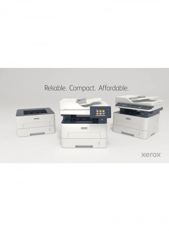 B215 Laser MFP (4 in 1), A4, 31 ppm (letter) / 30 ppm (A4), 256MB, 600MHz 40.1 x 39.6 x 36.5cm White and grey
