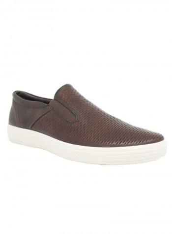 Soft 7 Slip-On Sneakers Brown/White