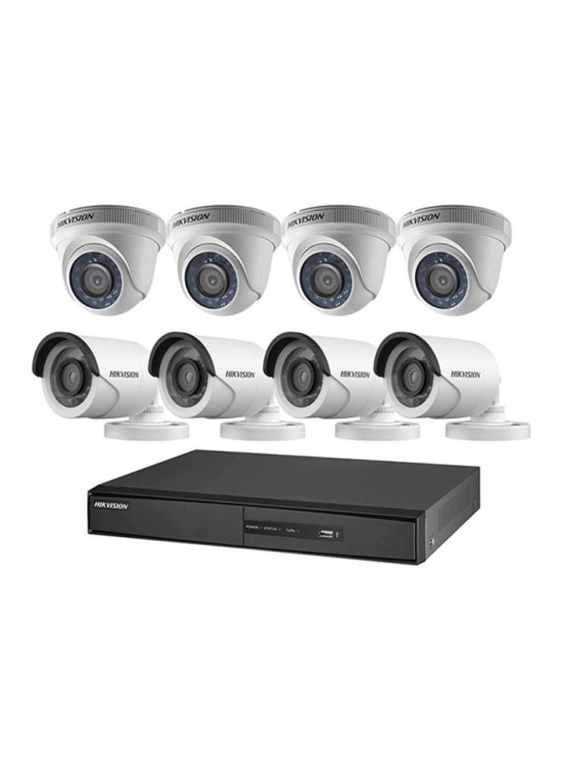 9-Piece HD Surveillance Camera Kit