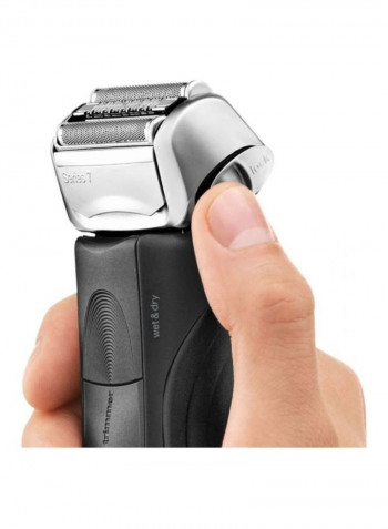 Electric Wet And Dry Foil Shaver Black