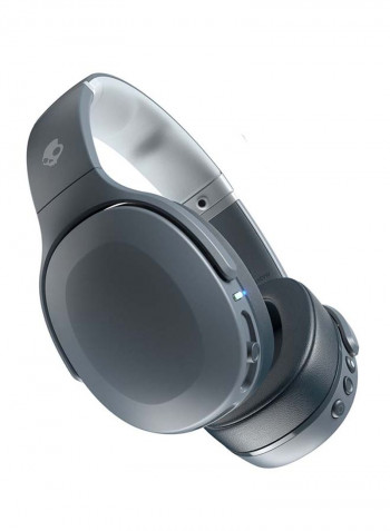 Crusher Evo Wireless Over-Ear Headphone With Adjustable Sensory Bass Chill Grey