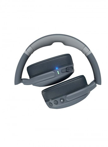 Crusher Evo Wireless Over-Ear Headphone With Adjustable Sensory Bass Chill Grey