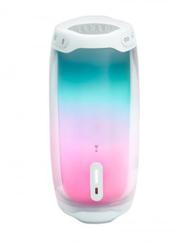 Pulse 4 Portable Bluetooth Speaker White
