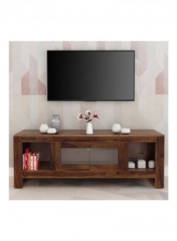 Seri TV Unit for TVs up to 42 inches Brown 41x46x117cm