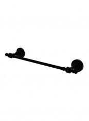 Retro Dot Collection Towel Bar Matte Black 30inch