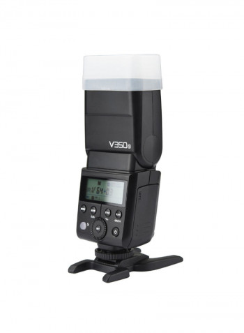 V350S 2.4G Wireless Speedlite Light Black