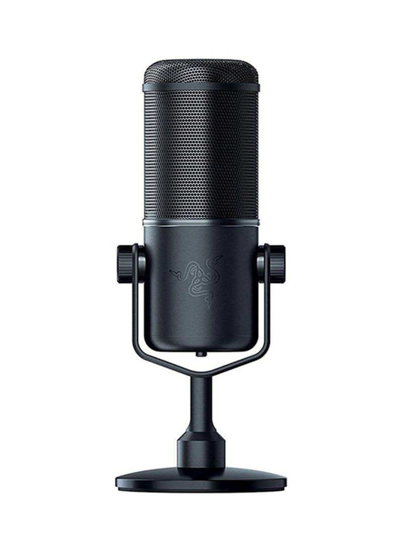 Seiren Elite USB Streaming Microphone Black