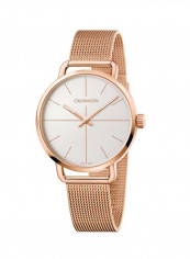 Women's Even Rose Gold Stainless Steel Mesh Strap Watch