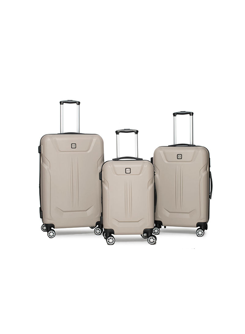 3-Piece Travelmate Luggage Set Beige