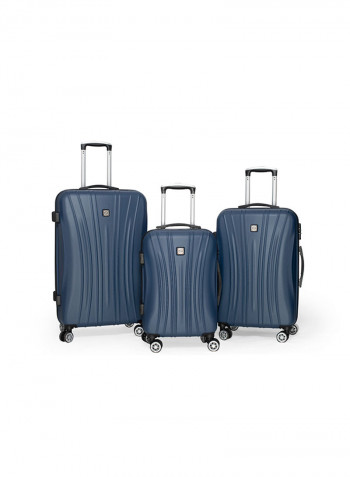 3-Piece Travelmate Luggage Set Navy Blue