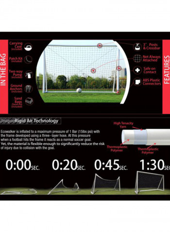 Inflatable Football Training Set 3x2meter
