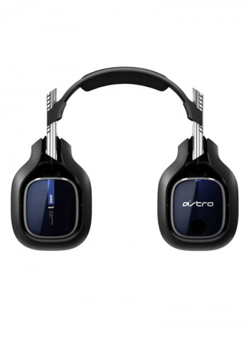 A40 TR Wired Headset With Mixamp Pro Tr For PlayStation 4 Black/Silver