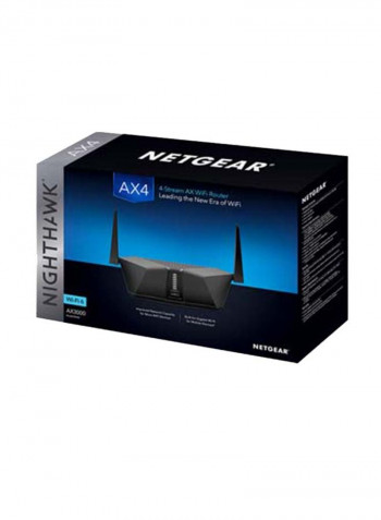 AX3000 Wi-Fi Router Nighthawk 36x21.5x6centimetre Black