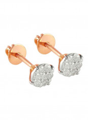 18 Karat Gold Diamond Studded Solitaire Earrings reviews 18 Karat Gold Diamond Studded Solitaire Earrings