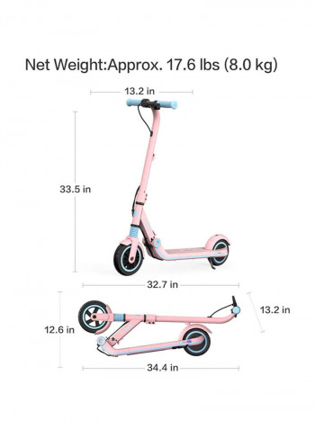 Electric Kick Scooter For Kids 7inch