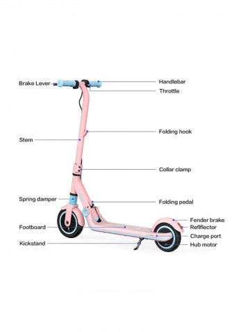 Electric Kick Scooter For Kids 7inch