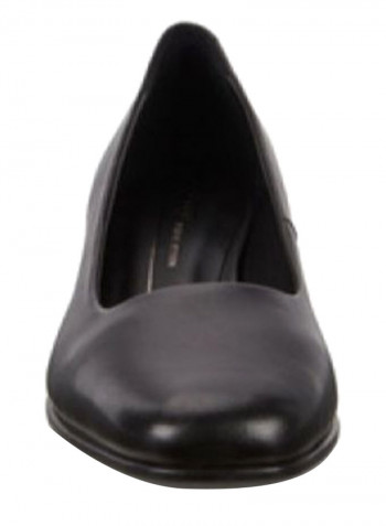 Shape Squared Comfort Slip-On Pumps Black