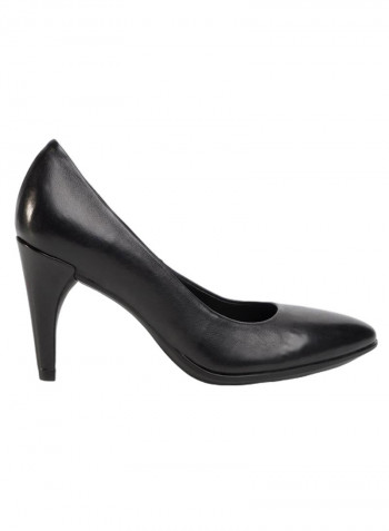 Shape 75 Pointy Sleek Pumps Black