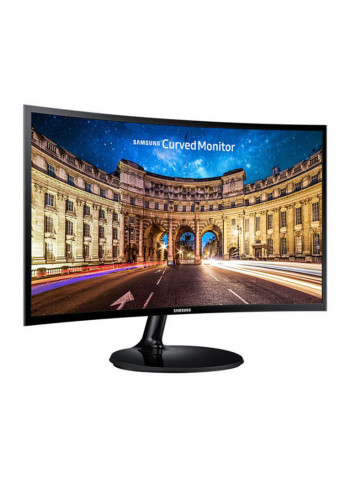 27-Inch Full HD LED Monitor Black High Glossy