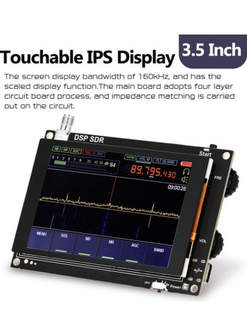 Touchable IPS Display Hardware Accessory Black