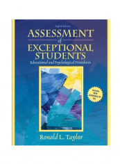 Assessment Of Exceptional Students: Educational And Psychological Procedures Paperback 8