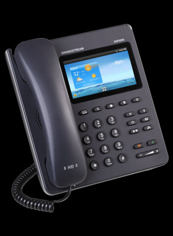 Corded Business HD IP Phone Black