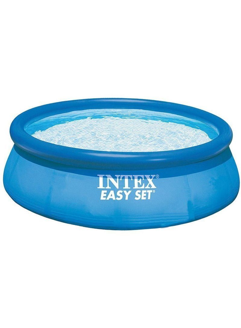 2-Piece Easy Set Inflatable Round Swimming Pool With Filter Pump 366x76cm