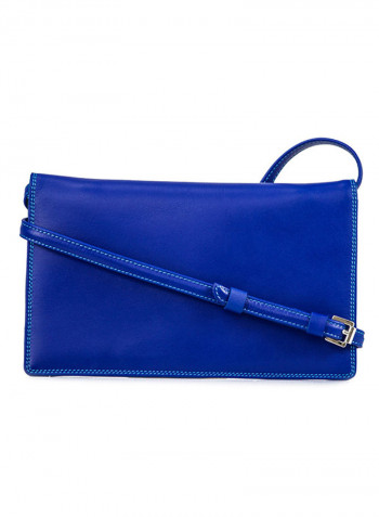 Small Travel Document Holder With Detachable Strap Royal