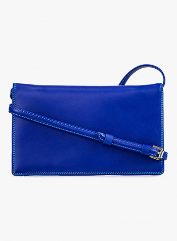 Small Travel Document Holder With Detachable Strap Royal