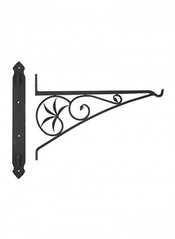 Wrought Iron Fireplace Black