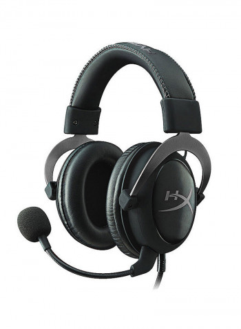 HyperX Cloud II 7.1 Channel Hi-Fi Gaming Over-Ear Headphones For PC Game Console Phone Black/Grey