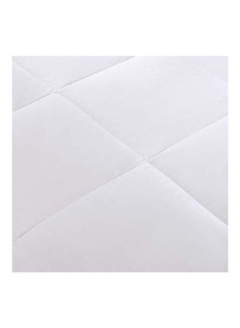 Printed Duvet Cover Polyester Beige/Yellow Twin