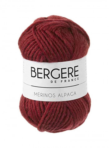 Merinos Yarn Red 71yard