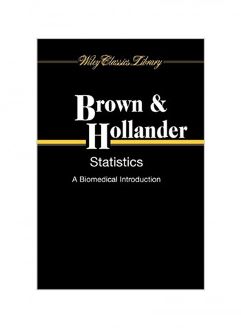 Statistics: A Biomedical Introduction Paperback