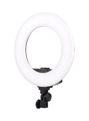 LED Photography Ring Light White/Black