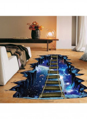 3D Cosmic Space Floor Sticker Multicolour reviews 3D Cosmic Space Floor Sticker Multicolour