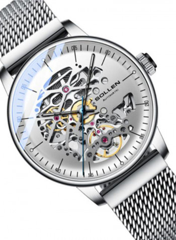 Men's Stainless Steel Analog Watch LEN67891