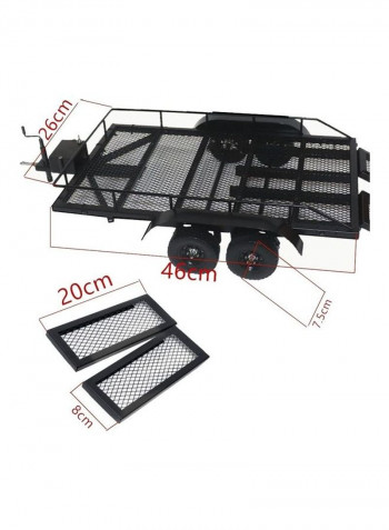 Heavy-Duty Trailer Cargo Carrier Metal Kit