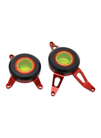 2-Piece Motorcycle Engine Protector Cover