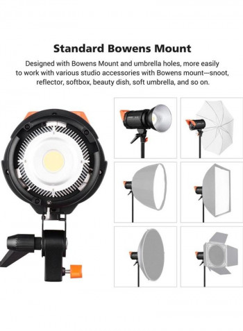 Focus Light  Daylight Dimmable Bowens Mount With Remote Control multicolour