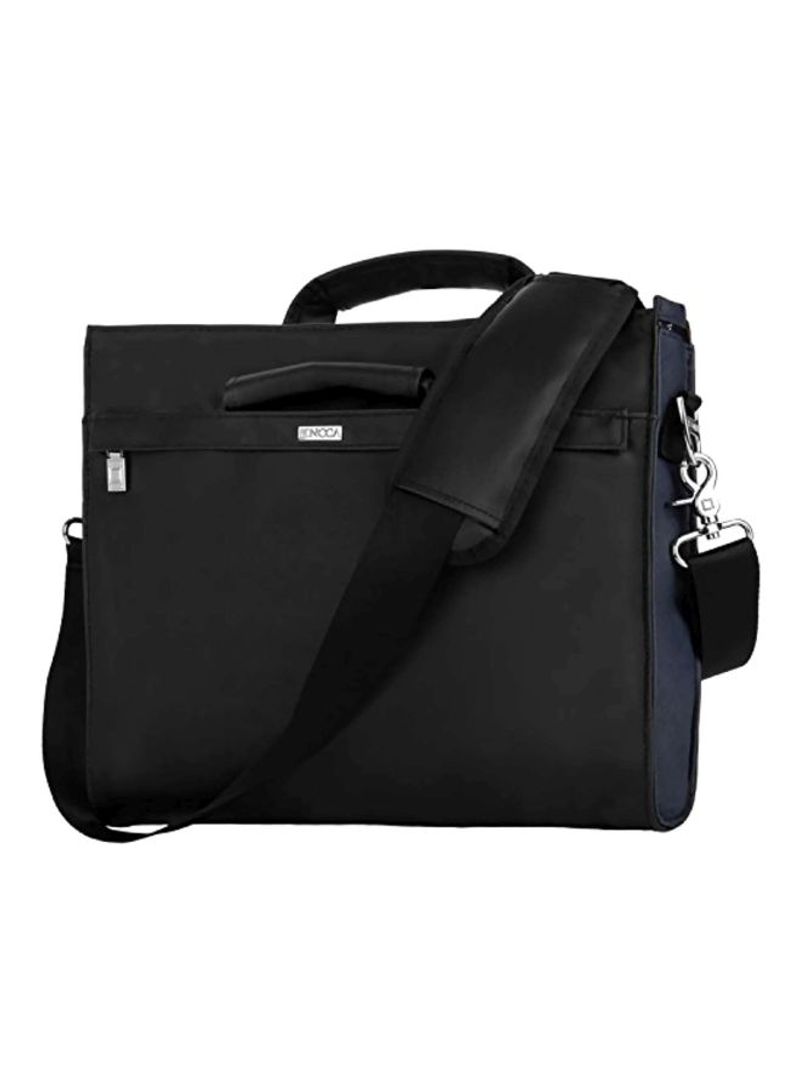 Messenger Shoulder Bag For Alienware 15.6-Inch Laptop Black/Blue