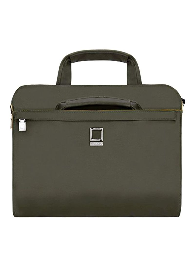 Shoulder Bag For Alienware Laptop 14/15.6-Inch Grey/Beige