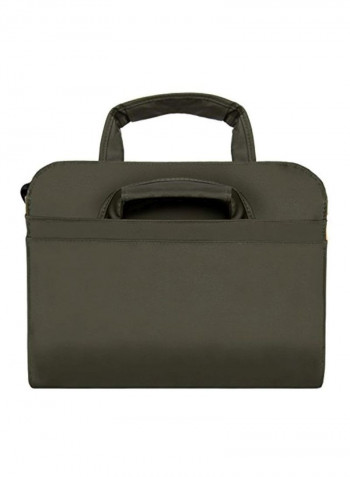 Shoulder Bag For Alienware Laptop 14/15.6-Inch Grey/Beige