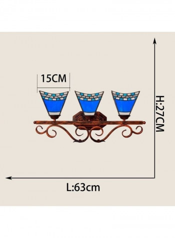 Bar Restaurant Decoration Wall Lamp Multicolour 65 x 29 x 20centimeter