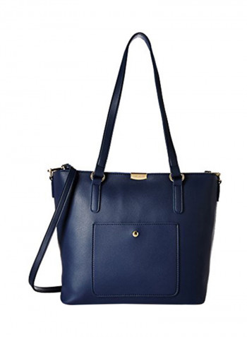 Polyester Blend Handbag LWHB02091BLUE Blue