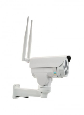 Wireless PTZ Network IR-Cut Surveillance Camera White/Black 14.5x8.8x13centimeter