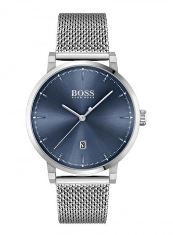 Men's Confidence Water Resistance Stainless Steel Analog Watch 1513809