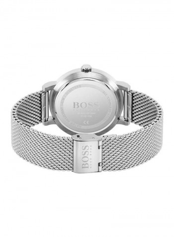 Men's Confidence Water Resistance Stainless Steel Analog Watch 1513809